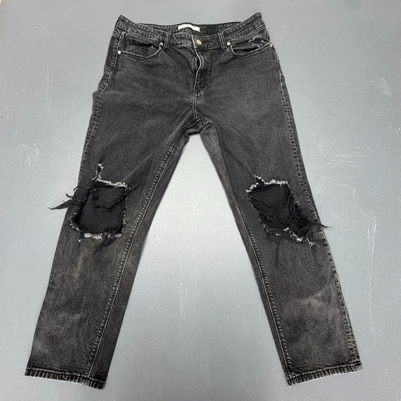 eunina Denim - Eunina Jeans Women's 15/32 Juniors Black Denim Distressed Stretch Skinny Casual